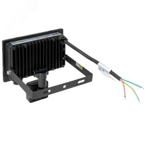 Прожектор светодиодный СДО-3004 50Вт 6500К IP54 с инфракрасным датчиком движения FLL-3004-50D-6500