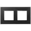 Рамка для розеток и выключателей Elegance 14-5012-05 Classic, на 2 поста, антрацит Б0060580