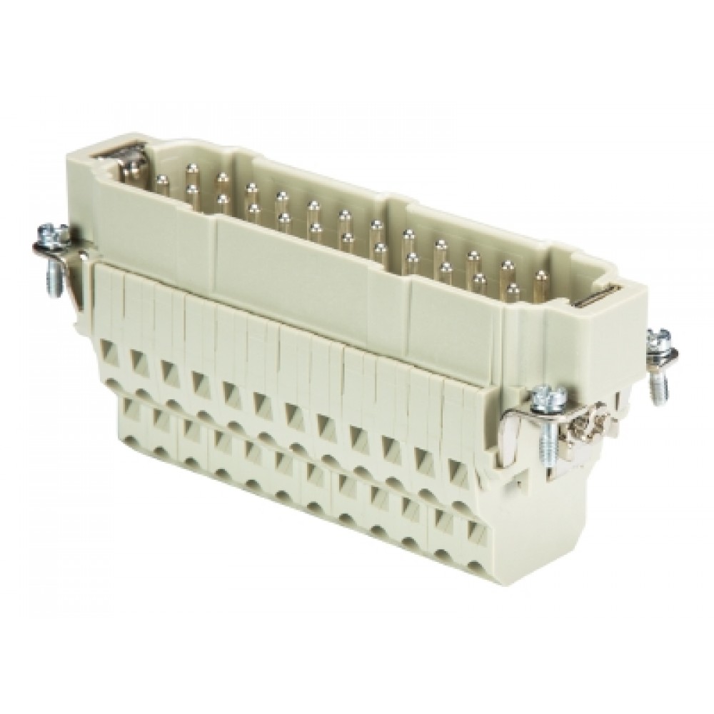 Изображение товара Вилочная контактная вставка 70.512.2453.0, 24 полюса, серебро, 500V