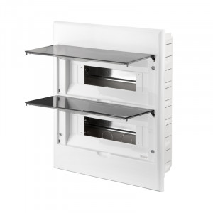 Бокс пластиковый ЩРВ-П-24 IP41 белый KR-11-0224