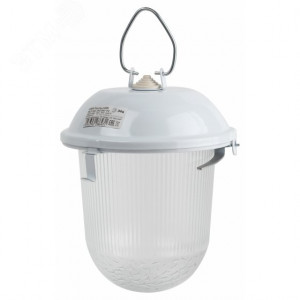 Светильник НСП 41-200-001 без решетки Желудь сталь / стекло IP54 E27 max 200Вт 185х260 белый Б0052018