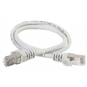 Патч-корд кат.5E FTP 0.5м сер. PC01-C5EF-05M