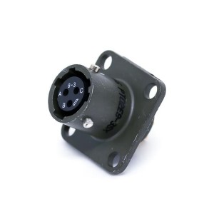 PT02E-8-3SX, Круговой мил / технические характеристики соединителя