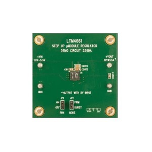 DC2569A, Средства разработки интегральных схем (ИС) управления питанием LTM4661EY Demo Board - 1.8V-5.5V Input,