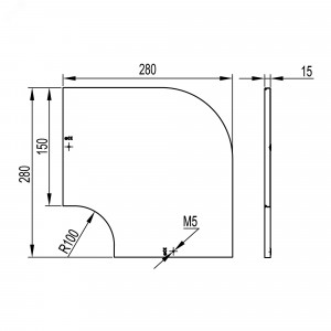 Крышка на угол CPO 90 горизонтальный 90- осн.150, горячеоцинкованная в комплекте с метизами и пластинами PTCE 38003KHDZ