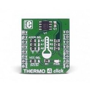 MIKROE-2632, Инструменты разработки температурного датчика THERMO 4 click