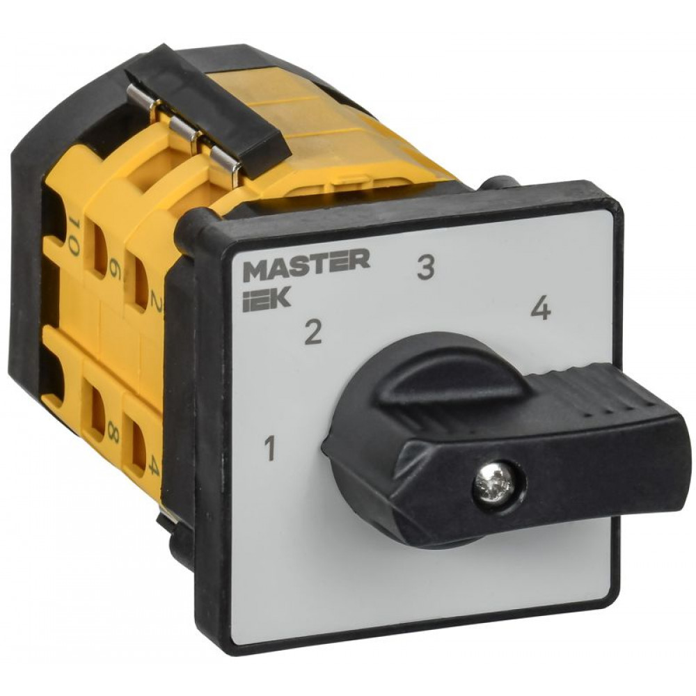 Изображение товара Переключатель кулачковый 10А IEK MI-CS10-010-084 стандартная рукоятка