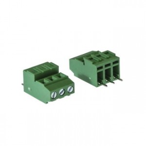 DG381H-3.81-03P-14-00A(H), Винтовой клеммный блок c рельефной обоймой, 3 контакта. Серия DG381H-3.81