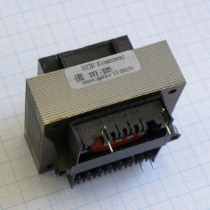 ТП-125-11, Трансформатор питания для печатного монтажа 220/16.0/16.0В-0.61А