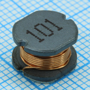 SDR1006-271K-0.57A, Катушка индуктивности SMD проволочная, на ферритовом сердечнике 1кГц 270мкГн ±10% 0.57А DCR 0.97Ом 12Q