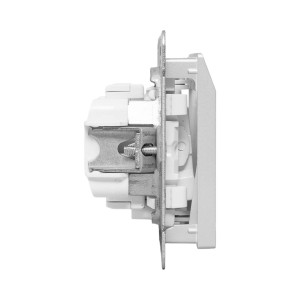 Механизм выключателя, карточный, с подсветкой, алюминий Эпика EKF UP1-SWA-card