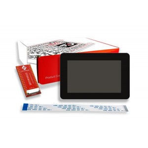 gen4-FT813-50CTP-CLB, Модули визуального вывода 5.0 gen4 SPI FT813 Capacitive w/Bezel