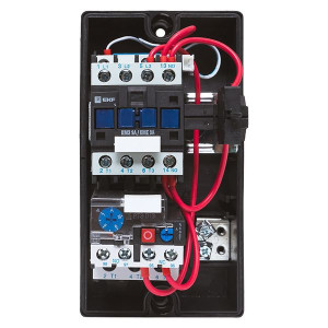 Пускатель магнитный КМЭ 9А 230В с РТЭ и индикатором PROxima в корп. IP65 ctrp-r-9-230v-led