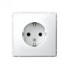 Изображение товара Розетка ArtGallery 16А с заземл. механизм бел. SE GAL000143