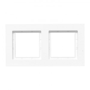 2 - местная рамка, IP44, белая, пластик Эпика EKF UP1-FPW-02-44