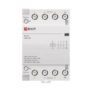 Контактор модульный КМ 25А 3NО+NC (3 мод.) km-3-25-31