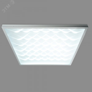 Светильник светодиодный ДВО-40w 595х595х25 4000К 4000Лм рассеиватель с 3D эффектом IP40 48521