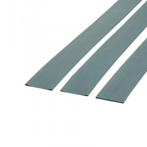 Трубка термоусадочная ТУТ нг 40,0/20,0 зеленая, термоусаживаемая трубка в метровой нарезке, не поддерживает горение