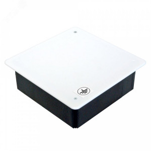 Коробка уравнивания потенциалов для скрытой установки в сплошные стены 103х103х47 (72шт/кор) 80-0860С-У