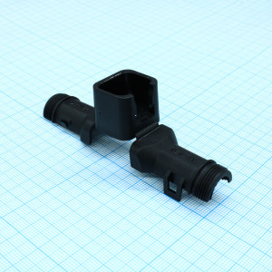 1011-263-0405, Корпус автомобильного разъема (кожух), полиамид 6/6 коробка