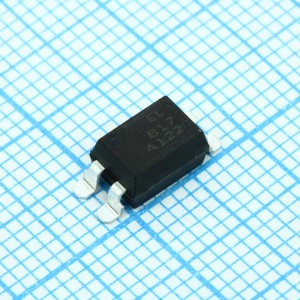 EL817S, Оптопара одноканальная транзисторный выход постоянного тока 4-pin PDIP для поверхностного монтажа туба