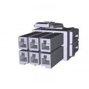 368576-1, Электропитание платы P.D.LOCK PLUG 6P(DR) NATURAL