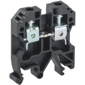 Клемма винтовая КВИ-6мм2 черная YZN30-006-K02