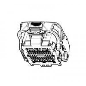 1717138-4, Автомобильные разъемы 025/040 SEALED 44POS PLUG ASSY