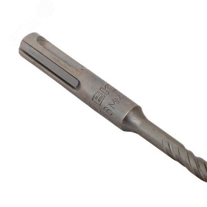 Бур по бетону SDS-plus 6х160мм 2 резца 4S спираль Master db-6-160-2x4