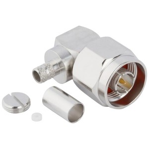 172385, РЧ соединители / Коаксиальные соединители Type N R/A Crmp Plg LMR-240 50 Ohm