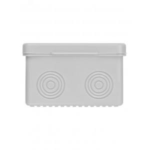 Распаячная коробка ОП 80х80х50мм, крышка, IP54, 7вх., без гермовводов SQ1401-0812