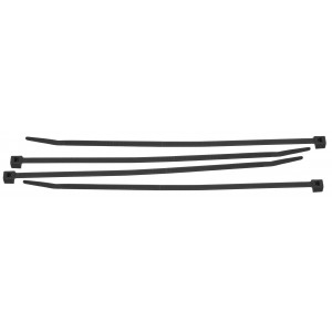 gws196283, Хомуты нейлоновые, 200х3.5 мм, цвет – черный, 100 шт/упак