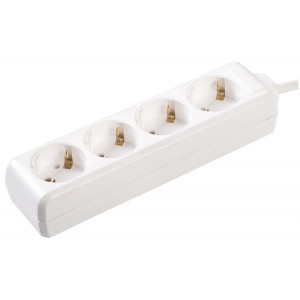 Удлинитель У04 4 места 2P+PE/1,5метра 3х1мм2 16А/250В WYP10-16-04-01-Z-17