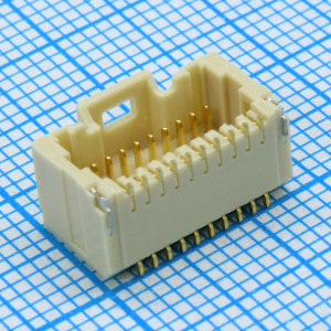 L-KLS1-XF13-1.00-20-RM-R, Корпус разъема двухрядный (гнездо) на кабель