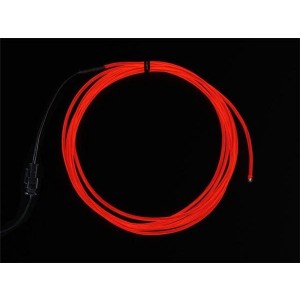 587, Принадлежности Adafruit  EL Wire Starter pack Red 2.5m