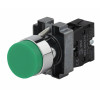 Кнопка управления LAY5-BL31 без подсветки зеленая 1з (20/200/6000) Б0045671