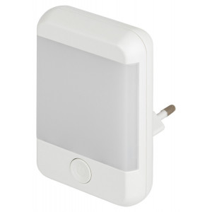 Ночник - светильник светодиодный NN-624-SW-W в розетку с выключателем белый1шт Б0057214