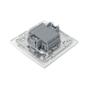 Выключатель 1-кл. СП Минск 10А IP20 с индикатором бел. Basic ERV10-121-10
