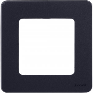 Рамка 1-м Inspiria антрацит Leg 673933