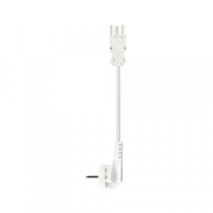 Кабельная сборка GST18I3K1BD15 92.232.3007.2, Кабельная сборка, оконеченная розеточным разъемом GST18i3, вилочным разъемом Schuko®, 3 полюса, длина кабеля: 3 метра, сечение жил кабеля: 3х1,5 мм.кв., номинальное напряжение: 250V, номинальный ток: 16А, цвет разъема: белый, цвет кабеля: белый