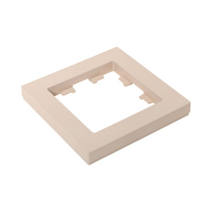 1 - местная рамка, кремовая, пластик Эпика EKF UP1-FPI-01