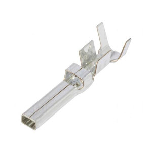 SVM-81T-P2.0, Контакт, "папа", луженые, 12AWG, обжим, на провод, 6,2мм, -25-90°C