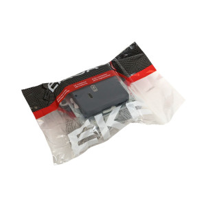 Механизм розетки USB-С, быстрая, графит Эпика EKF UP1-SOG-USBCF