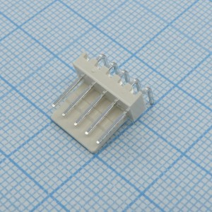 DS1070-5MRV6A, Разъем типа провод-плата, вилка угловая, шаг 2.54 мм, 5 контактов.