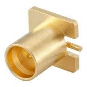 19S10D-40ML5, РЧ соединители / Коаксиальные соединители SMP Straight Plug PCB Limited Detent
