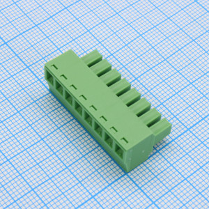 EC381V-08P, Винтовой соединительный штекер подключаемый 8 контакт(ов) шаг 3.81 мм 300В 8А