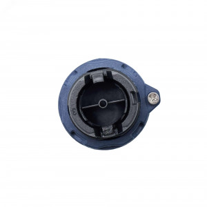 Головка кнопки плоская без фиксации, черная M22P-FMBLP