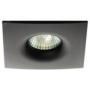 Встраиваемый светильник алюминиевый KL104 BK MR16 GU5.3 черный Б0059794