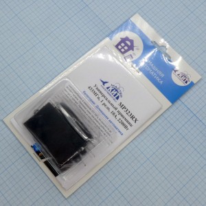 MP323RX, Универсальный комплект 433МГц, 1 реле, 10А, 2200Вт