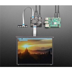4337, Принадлежности Adafruit  Pimoroni HDMI 10 IPS LCD Screen Kit - 1024x768